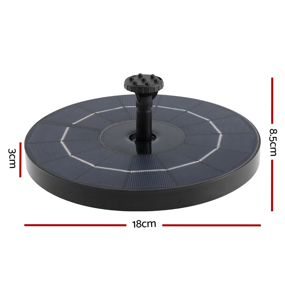 Fountains & Ponds: Gardeon Floating Solar Pond Water Fountain Pump Submersible Fountains 250L/H