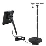 Fountains & Ponds: Gardeon Solar Pond Pump Water Fountain Submersible Floating Bird Bath 190L/H