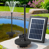 Fountains & Ponds: Gardeon Solar Pond Pump Water Fountain Submersible Floating Bird Bath 190L/H