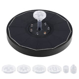 Fountains & Ponds: Gardeon Floating Solar Pond Water Fountain Pump Outdoor Fountains LED Light