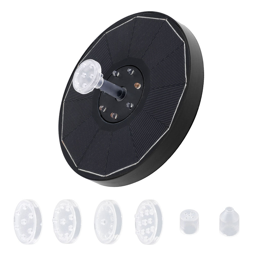 Fountains & Ponds: Gardeon Floating Solar Pond Water Fountain Pump Outdoor Fountains LED Light