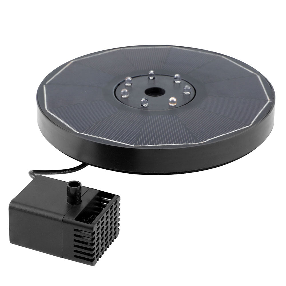 Fountains & Ponds: Gardeon Floating Solar Pond Water Fountain Pump Outdoor Fountains LED Light