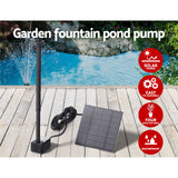 Fountain & Ponds Accessories: Gardeon Solar Pond Pump Submersible Water Fountain Kit 2.6FT