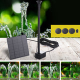 Fountain & Ponds Accessories: Gardeon Solar Pond Pump Submersible Water Fountain Kit 2.6FT