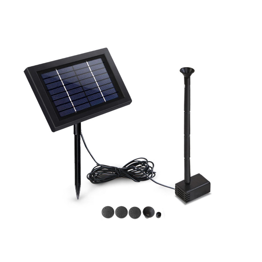 Fountain & Ponds Accessories: Gardeon Solar Pond Pump Submersible Water Fountain Kit 4FT