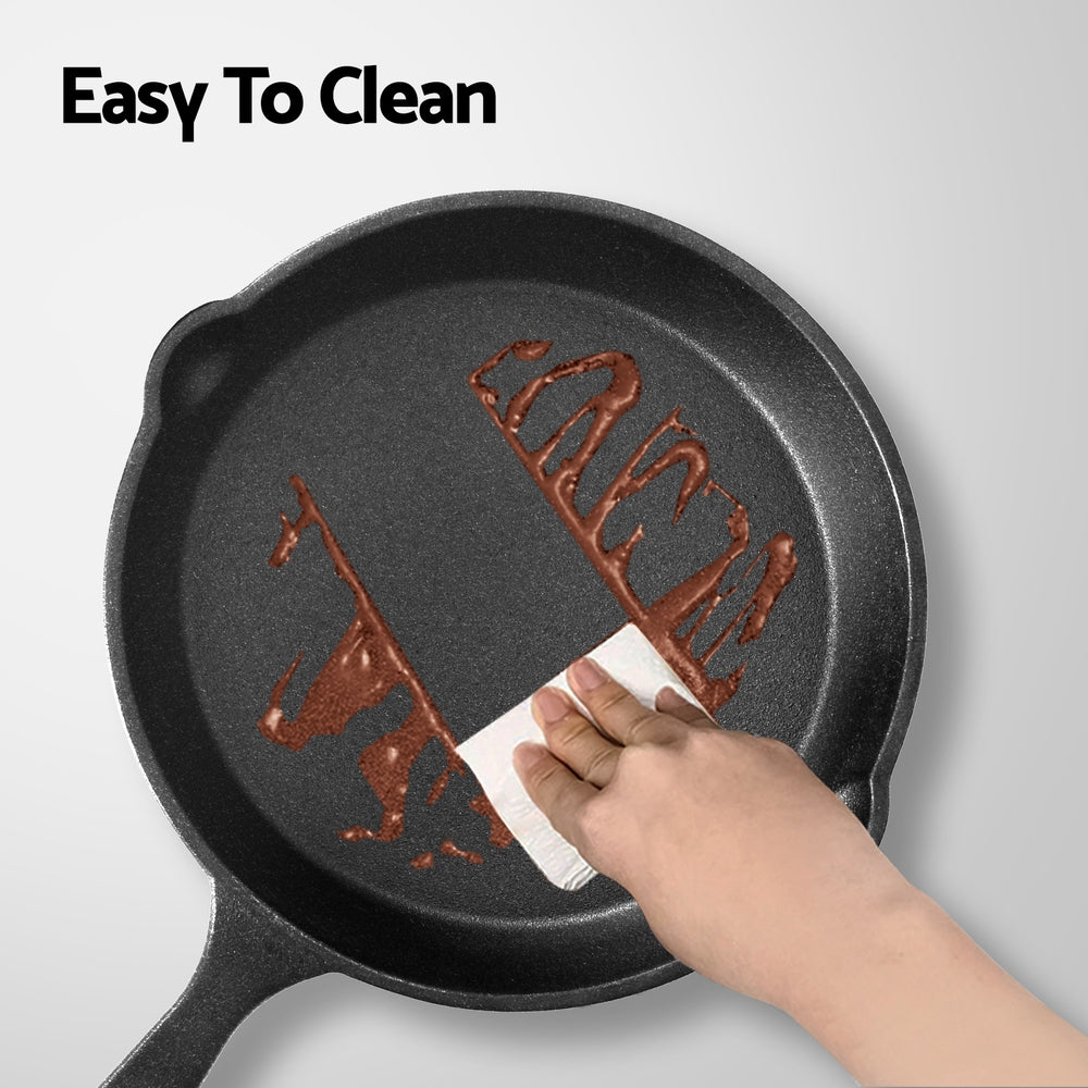 Skillets & Frying Pans: 5-star chef Non Stick Frying Pan Cast Iron 3PCS