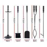 Fire Pit Accessories: Grillz Fire Pit Tool Set 5 PCS