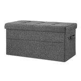 Ottomans & Footstools: Artiss Storage Ottoman Foot Stool Rest Foldable