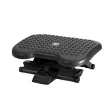 Massage Chairs: Artiss Foot Rest Stool Office Under Desk Angle Adjustable Footrest Massage Black