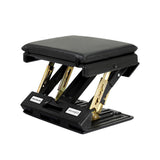 Massage Chairs: Artiss Foot Rest Stool Office Under Desk Fold Footrest Massage Cushion Pad Black