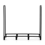 Gardening Accessories: Gardeon Firewood Rack 120cm Wood Rack 3 Sizes Firewood Storage with Tools Black