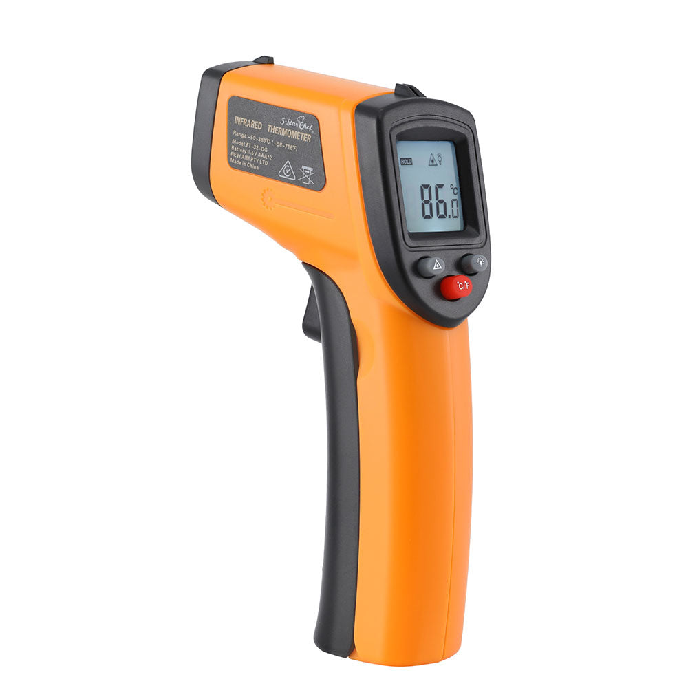 Speciality Appliances: 5-star Chef Laser Infrared Thermometer Food Digital Temperature Gun Smoker Pizza BBQ