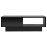 Coffee Tables: Artiss Coffee Table Led Lights Black