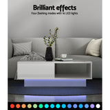 Night Lights & Ambient Lighting: Artiss Coffee Table Led Lights White