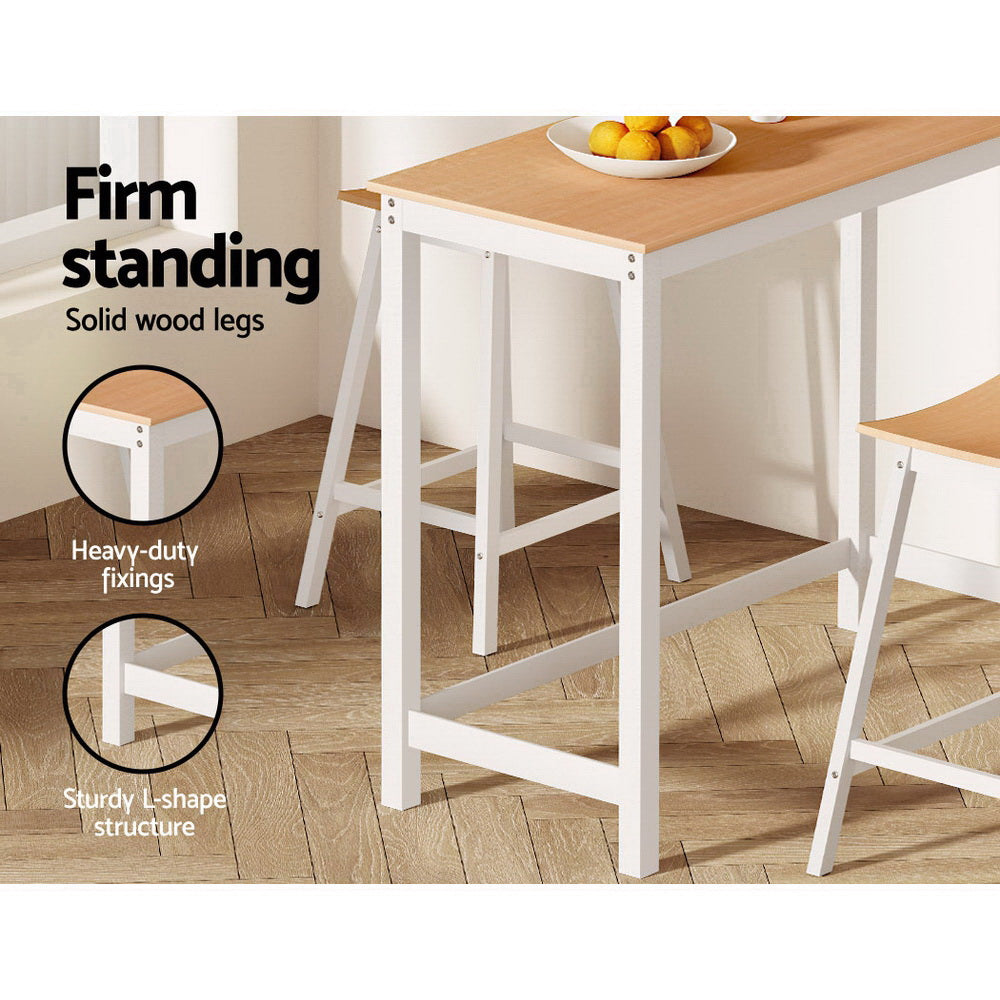 Dining Tables: Artiss Ari Bar Table 108CM Rectangular