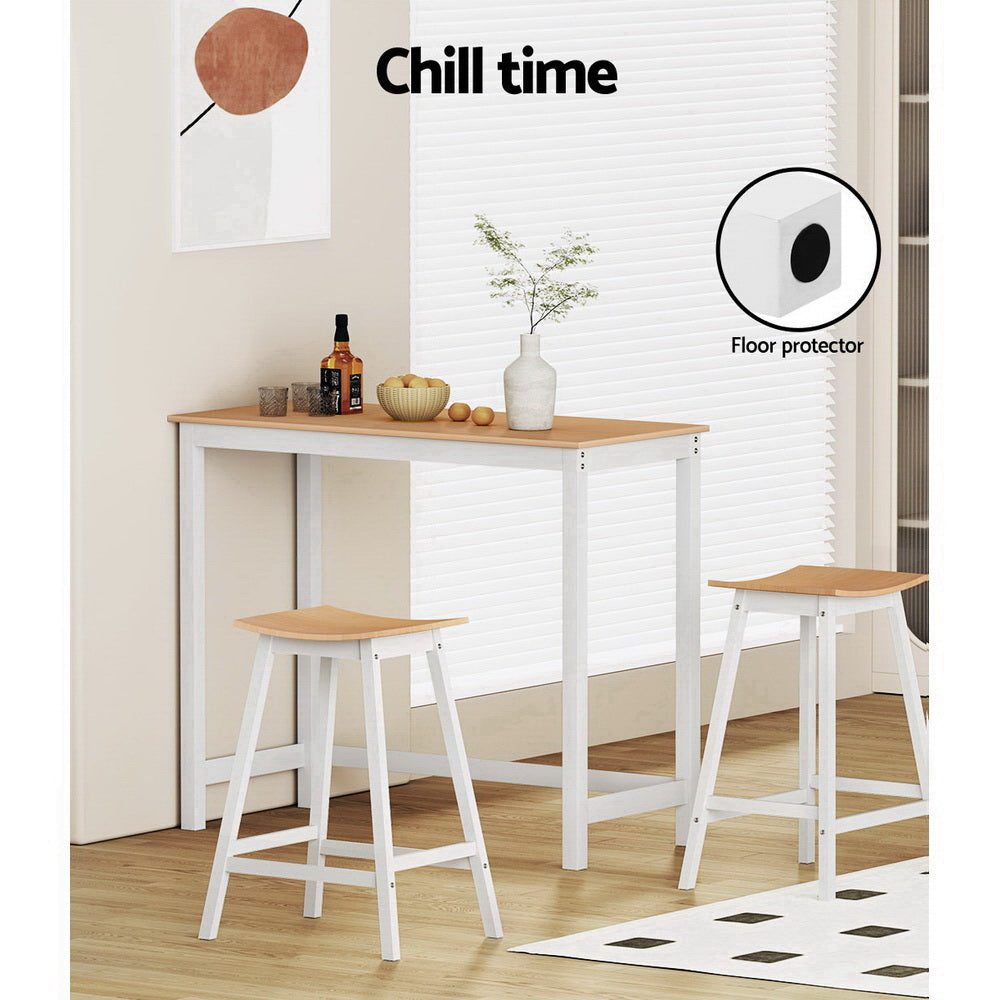 Dining Tables: Artiss Ari Bar Table 108CM Rectangular