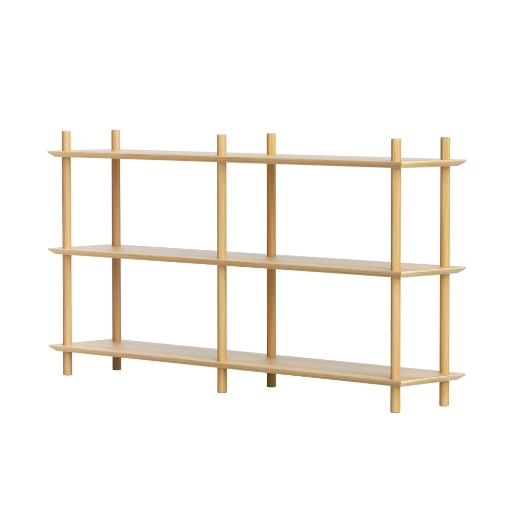 Bookcases & Shelves: Artiss Bookshelf 3 Tiers Bookcase Display Shelves Wooden Storage Stand Rack Pine