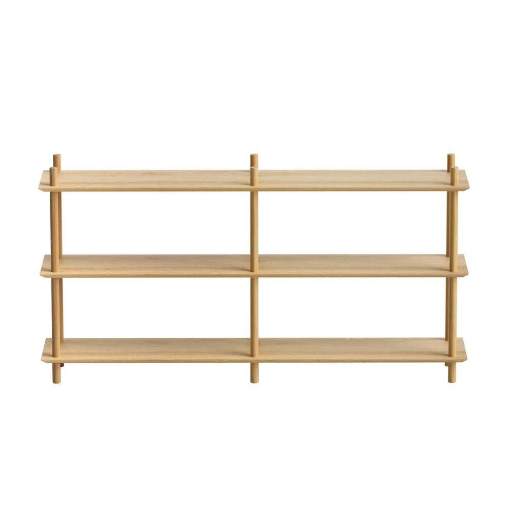 Bookcases & Shelves: Artiss Bookshelf 3 Tiers Bookcase Display Shelves Wooden Storage Stand Rack Pine