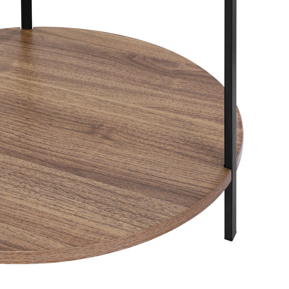Coffee Tables: Artiss Coffee Table Side Table Round White Cedric