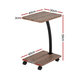 Coffee Tables: Artiss Coffee Table C Shaped
