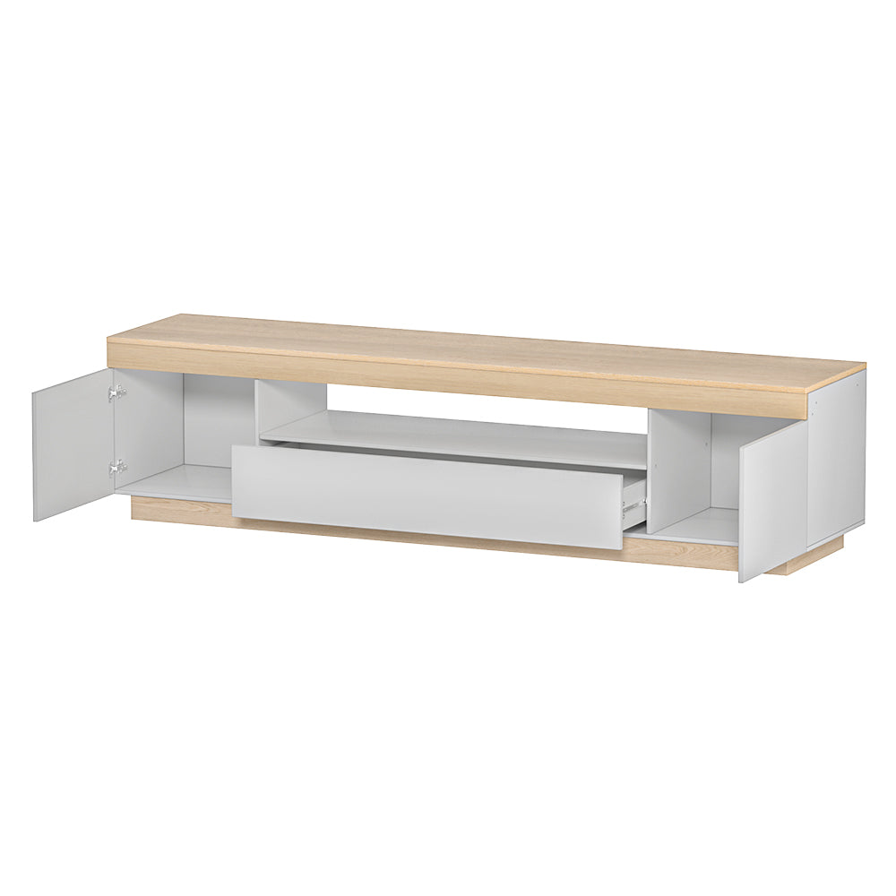 TV Units: Artiss TV Cabinet Entertainment Unit Stand 180CM White Wood