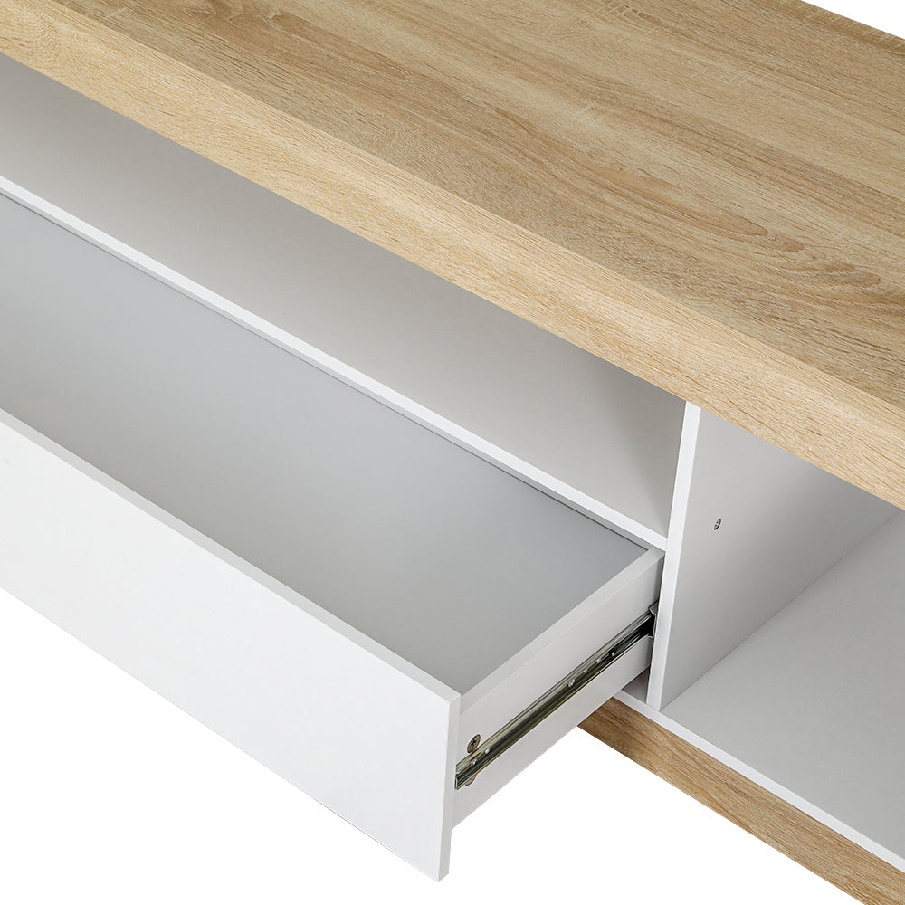 TV Units: Artiss TV Cabinet Entertainment Unit Stand 180CM White Wood