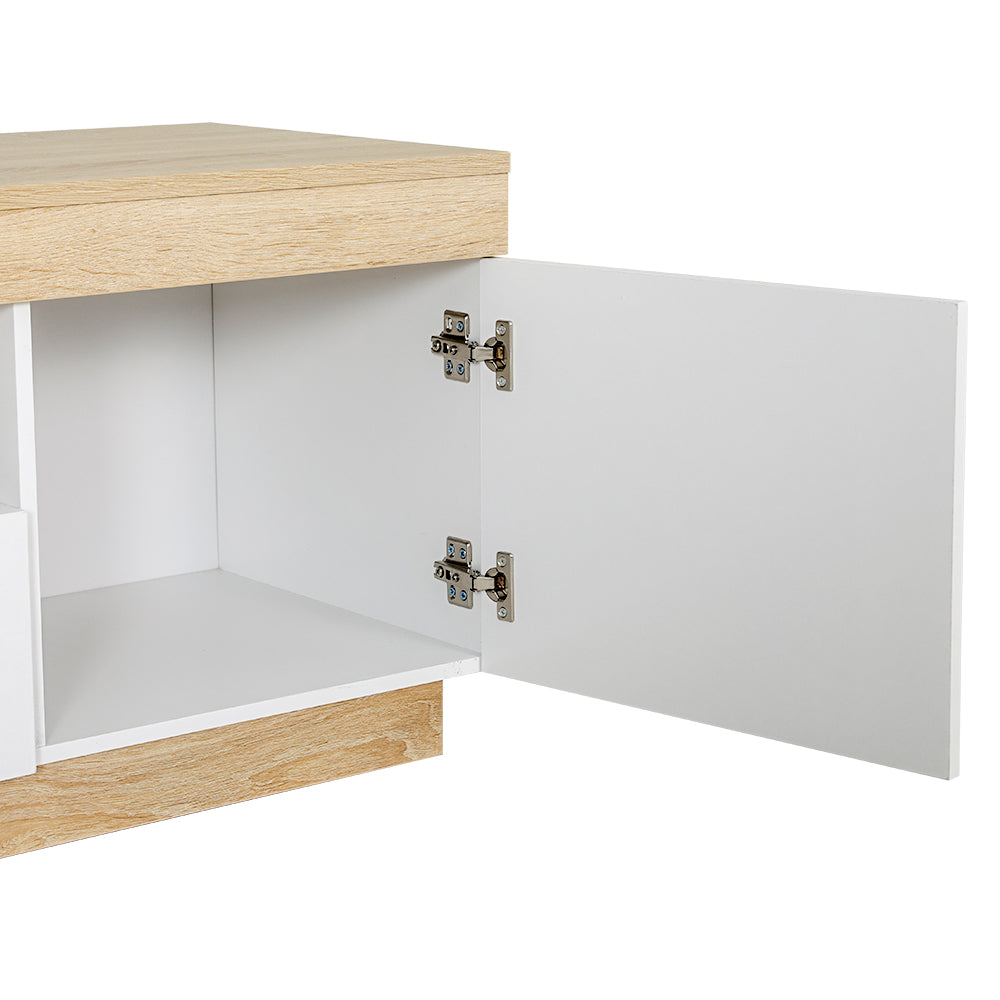 TV Units: Artiss TV Cabinet Entertainment Unit Stand 180CM White Wood