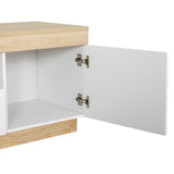 Artiss TV Cabinet Entertainment Unit Stand 180CM White Wood