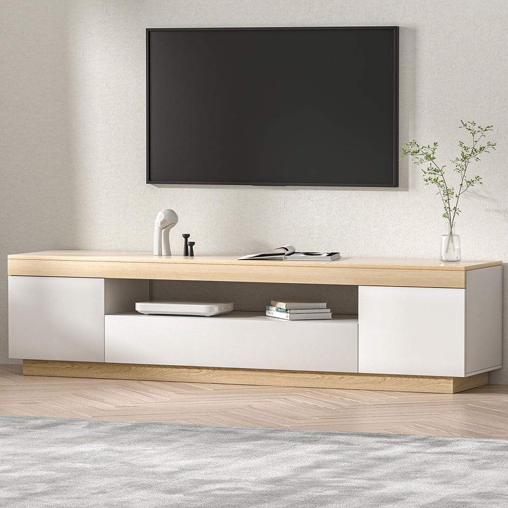TV Units: Artiss TV Cabinet Entertainment Unit Stand 180CM White Wood