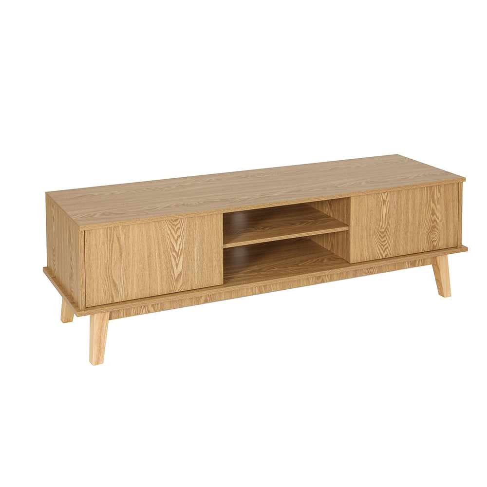 TV Units: Artiss TV Cabinet Entertainment Unit Stand Storage Shelves TV Unit 140CM
