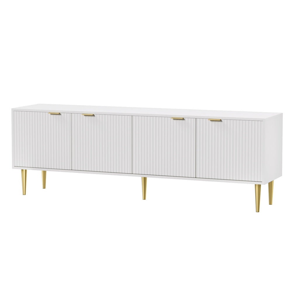 TV Units: Artiss TV Cabinet Entertainment Unit Stand Storage 180CM White