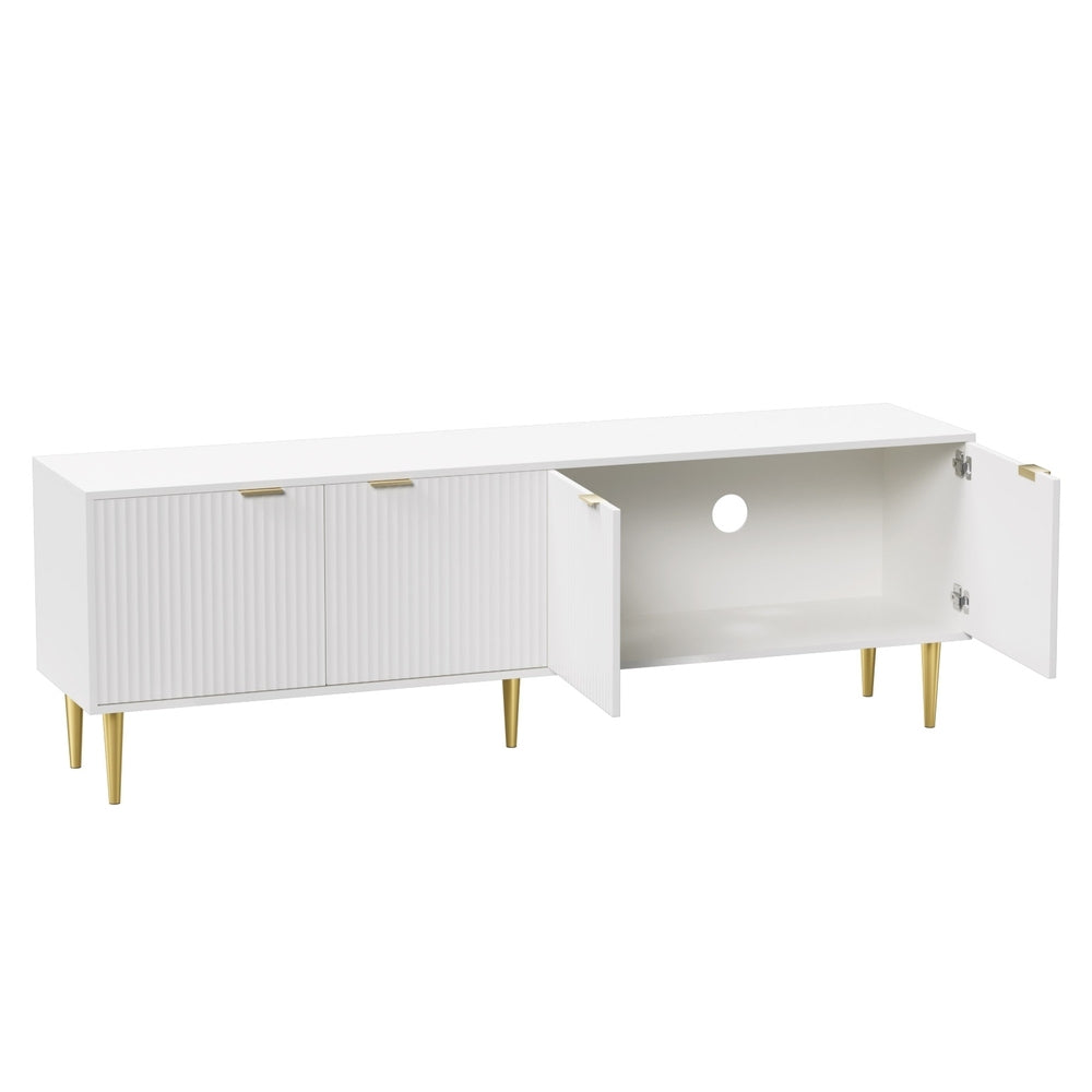 TV Units: Artiss TV Cabinet Entertainment Unit Stand Storage 180CM White