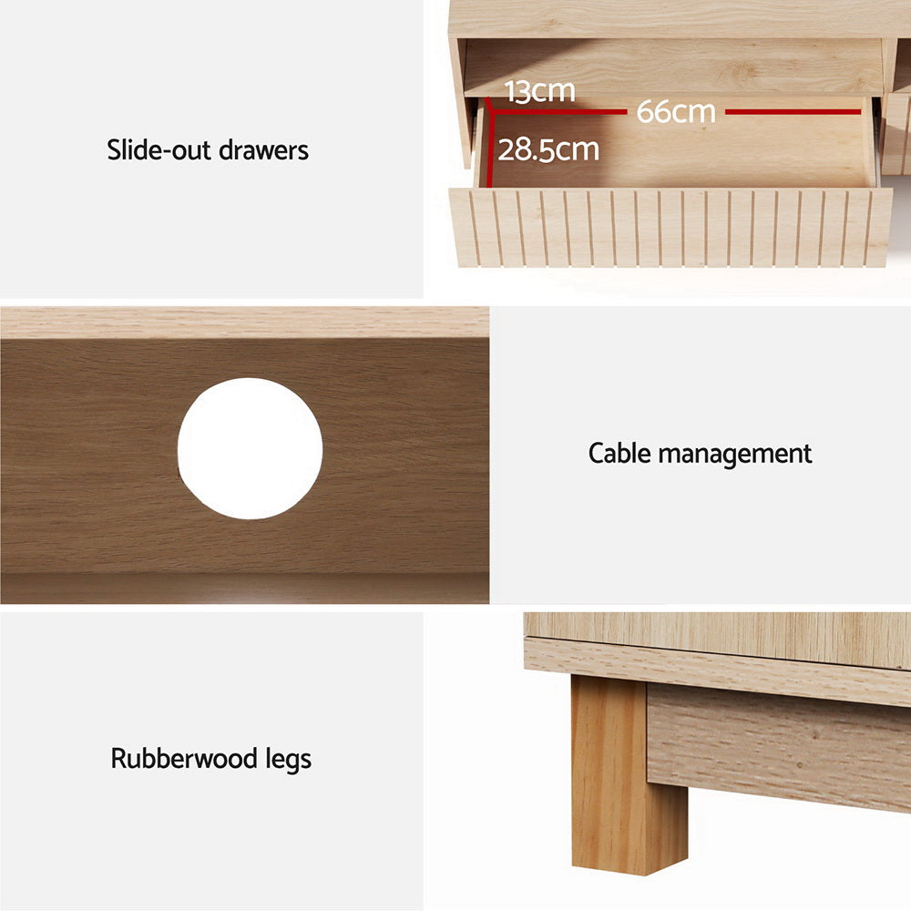 TV Units: Artiss TV Cabinet Entertainment Unit Stand 150CM