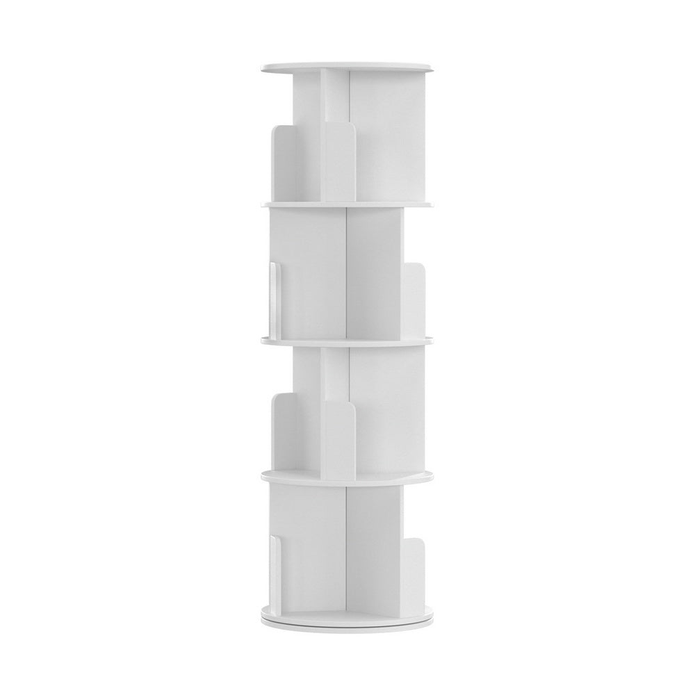 Bookcases & Shelves: Artiss Bookshelf 4 Tiers EDIE White