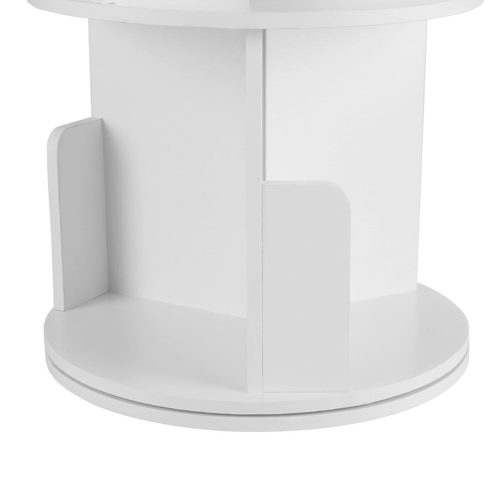Bookcases & Shelves: Artiss Bookshelf 4 Tiers EDIE White