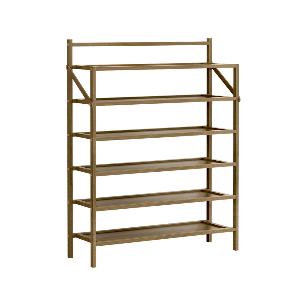 Shoe Storage: Artiss Shoe Rack 6-tier 18 Pairs Foldable
