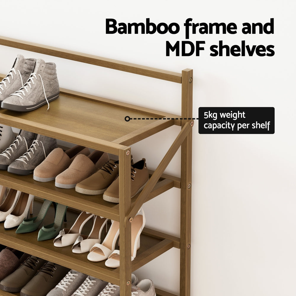 Shoe Storage: Artiss Shoe Rack 6-tier 18 Pairs Foldable