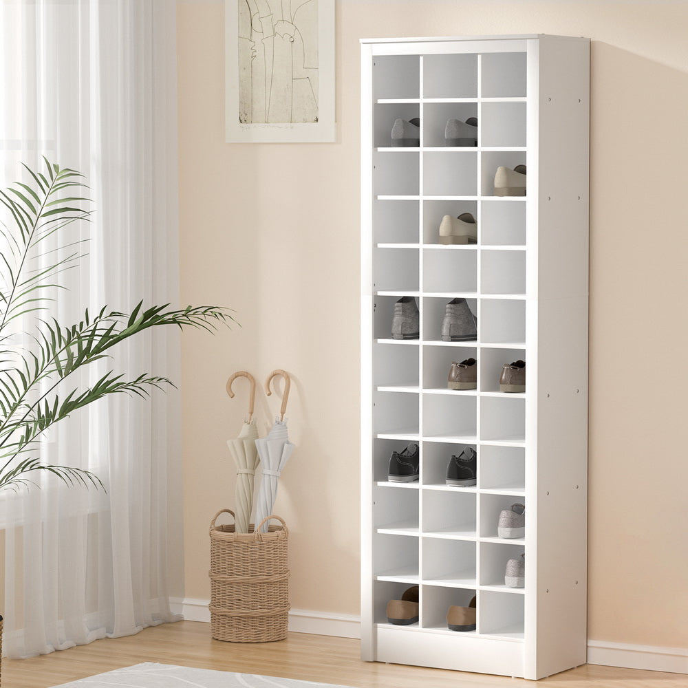 Shoe Storage: Artiss Shoe Rack 12-tier 36 Pairs Storage White