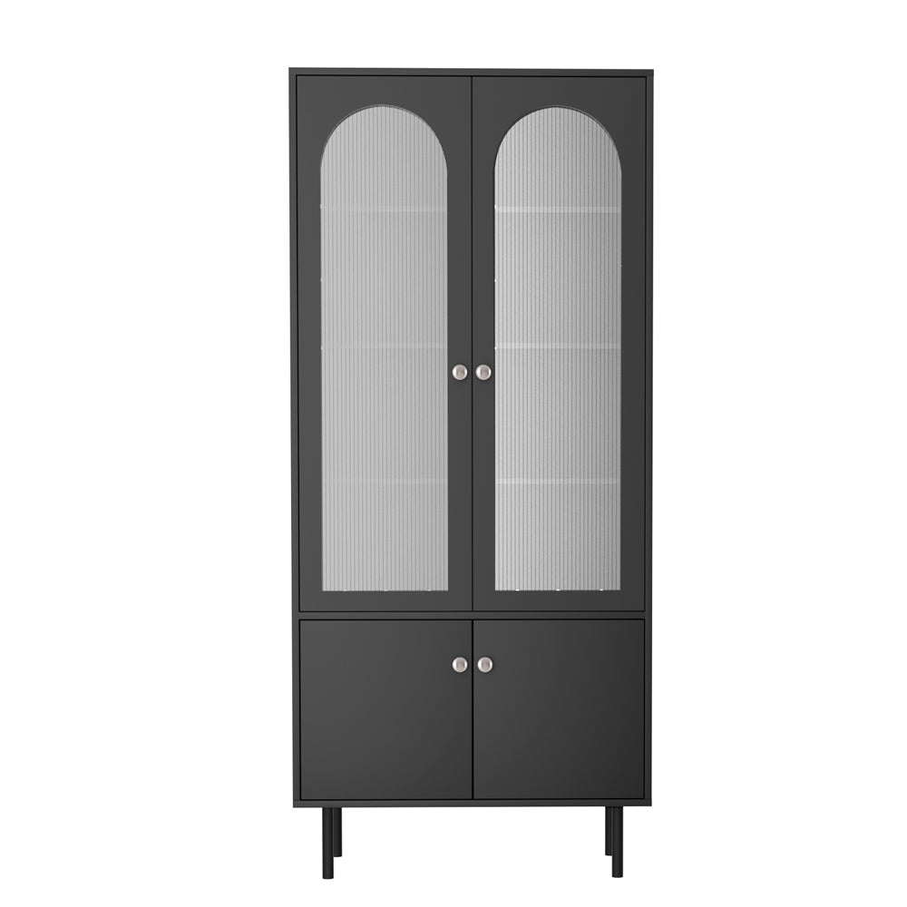 Buffets & Sideboards: Artiss Buffet Sideboard Cupboard Cabinet Black