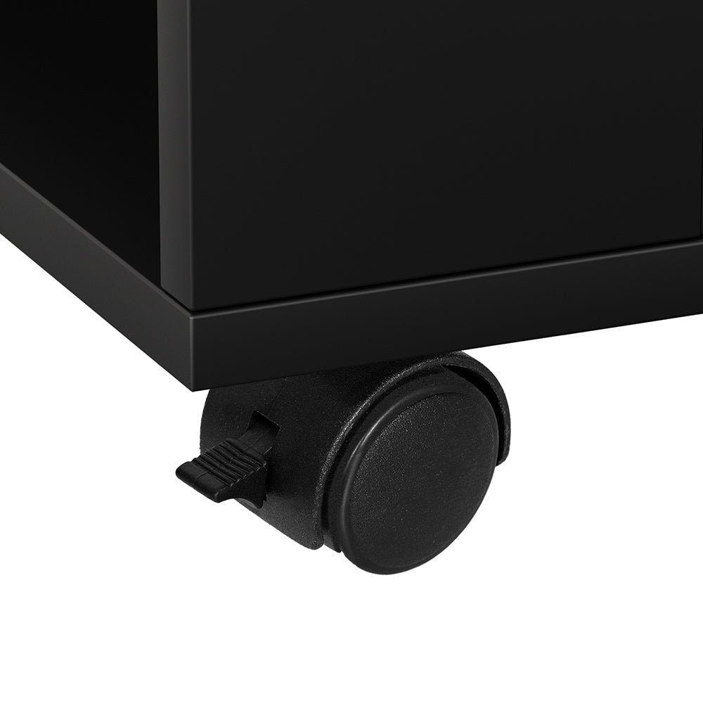 Laptop Stands: Artiss Bedside Table USB Charging with LED Adjustable Laptop Tray - TALA