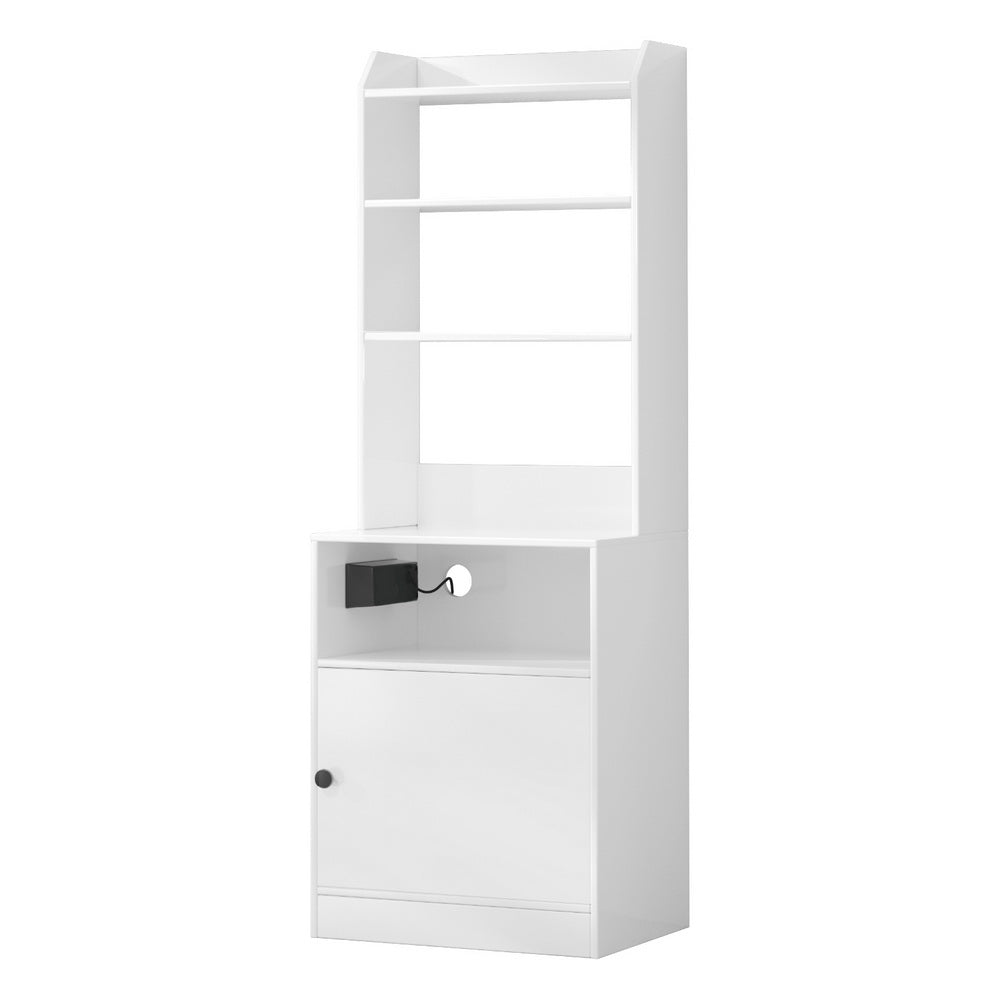 Bedside Tables: Artiss Bedside Table Nightstand Charging Station