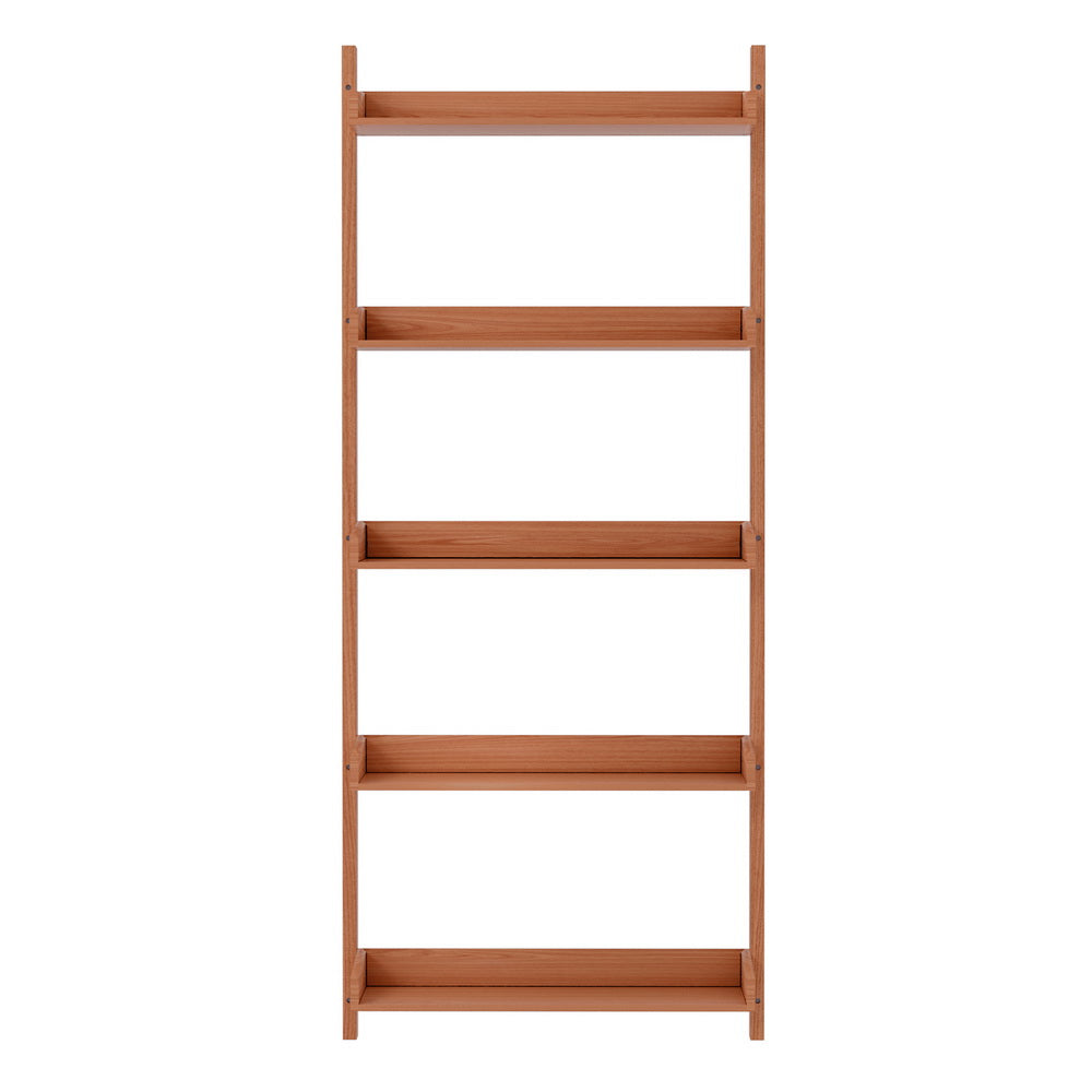 Bookcases & Shelves: Artiss Bookshelf Floating Shelf  CAPIZ Oak