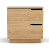 Bedside Tables: Artiss Bedside Table 2 Drawers Nightstand Pine