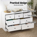 Dressers: Artiss 7 Chest of Drawers Dresser Table White