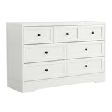 Dressers: Artiss 7 Chest of Drawers Dresser Table White