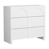 Dressers: Artiss 3 Chest of Drawers Lowboy Dresser Cabinet White