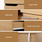 Dressers: Artiss 6 Chest of Drawers Dresser Table Pine