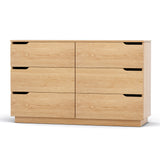 Dressers: Artiss 6 Chest of Drawers Dresser Table Pine