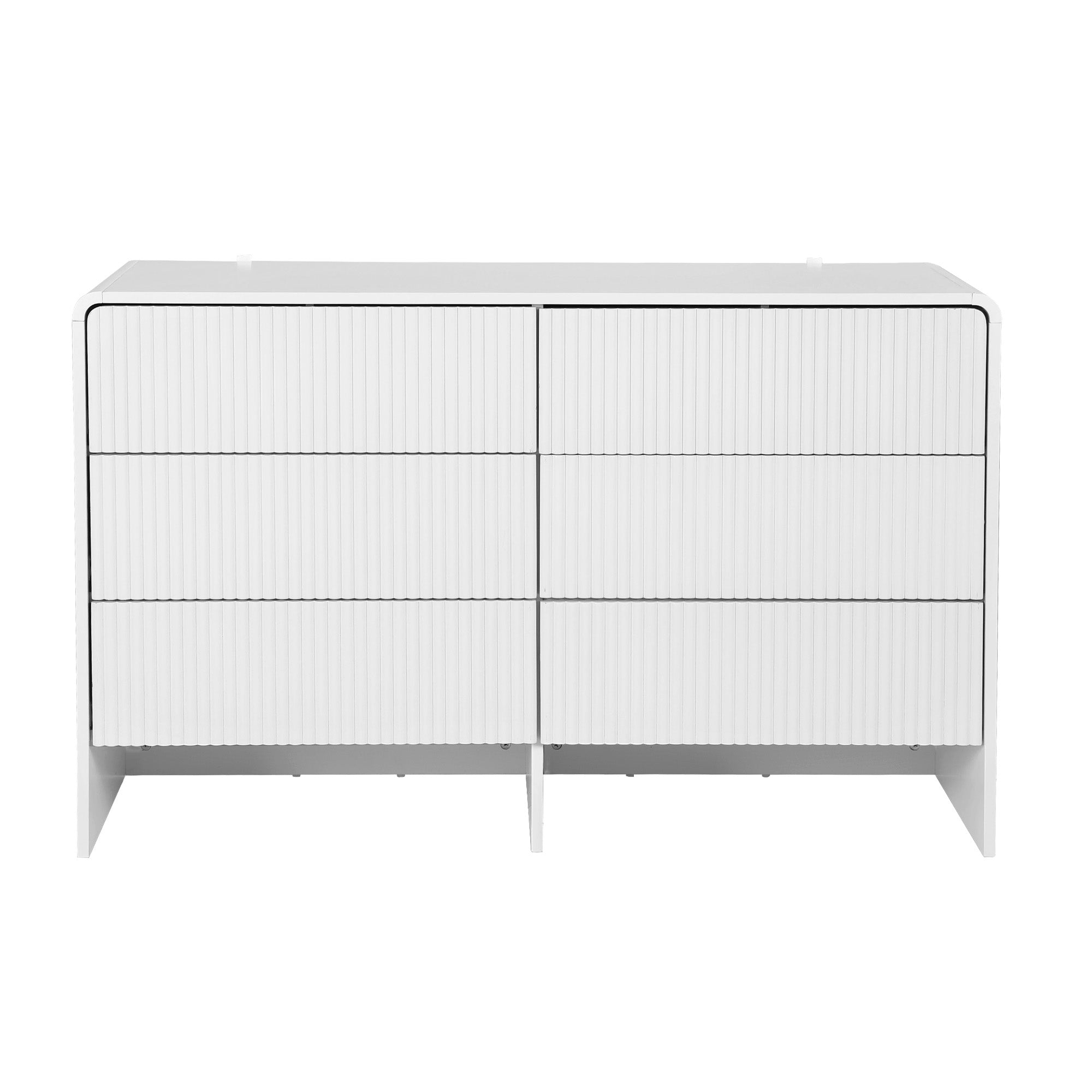 Dressers: Artiss 6 Chest of Drawers Dresser Cabinet White