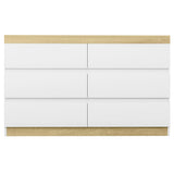 Dressers: Artiss 6 Chest of Drawers Cabinet Dresser Table Tallboy Storage Bedroom White